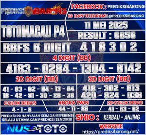 TOTOMACAU P4